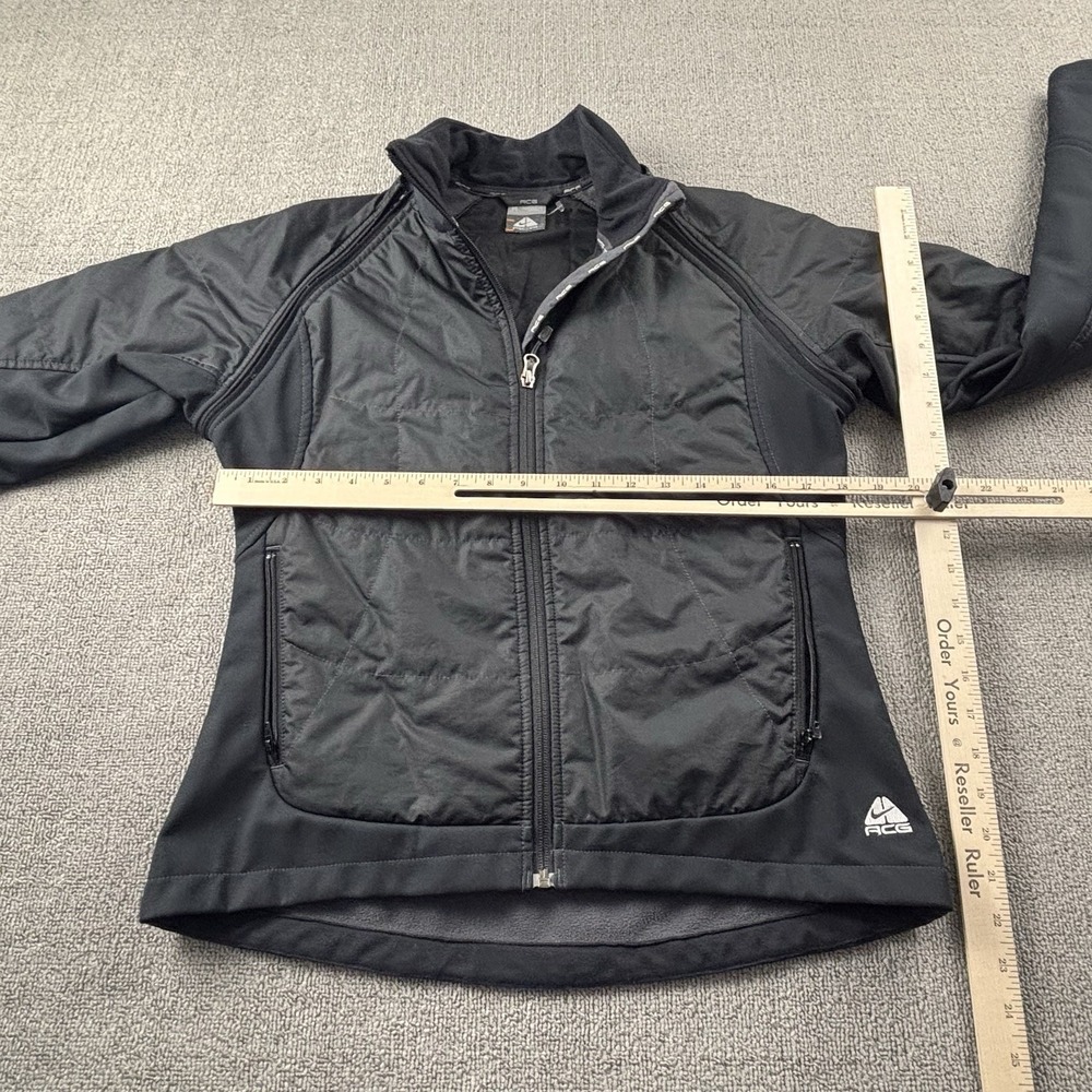 Vintage Nike ACG Jacket Womens Medium Full Zip Removable Sleeves Ladies - Picture 10 of 14
